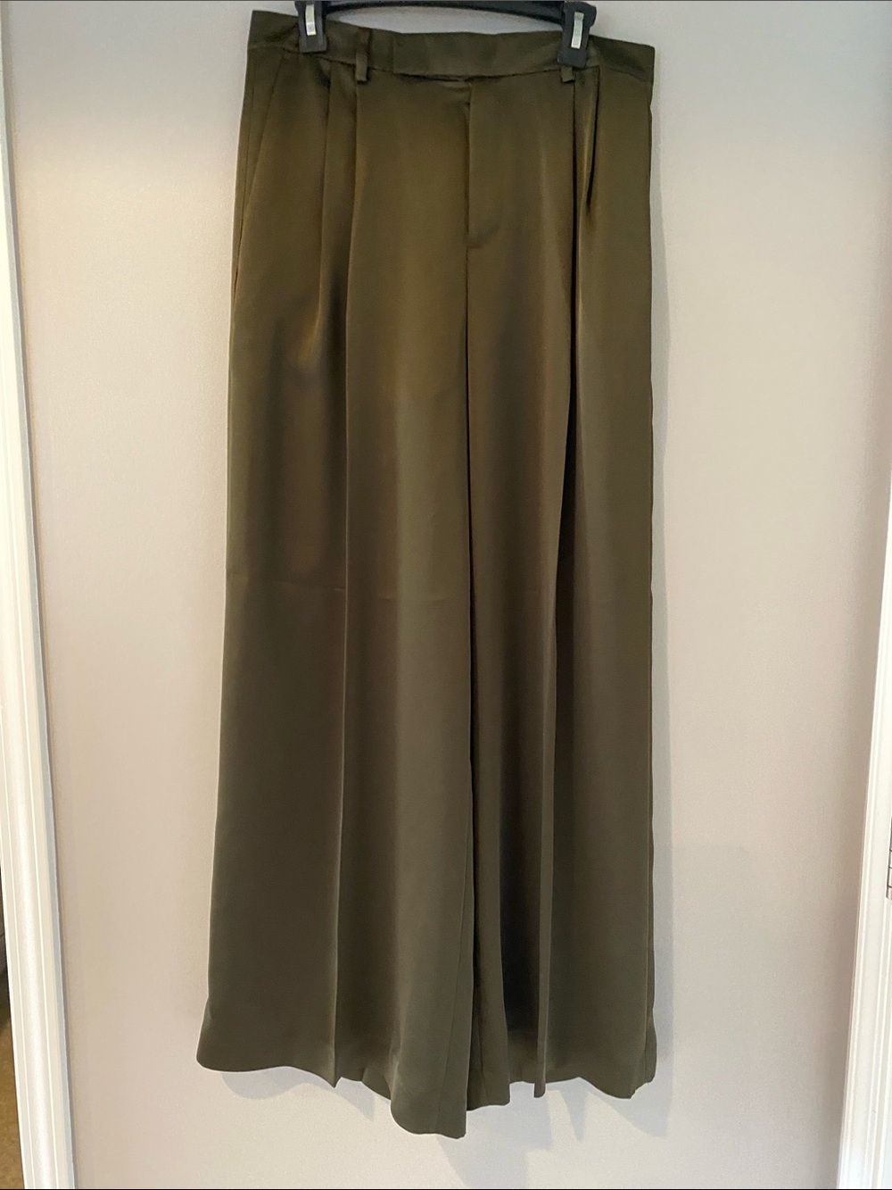 Lauren Ralph Lauren Women's Olive Green Wide Leg Pants NWOT